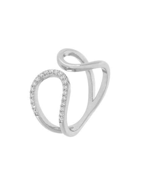 Anillo para Mujer Infinito Abierto  de plata de ley  - Marea D03206/AE