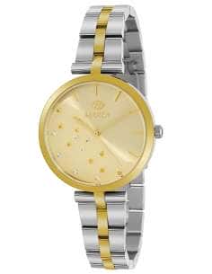 Reloj para Mujer Bicolor Bicolor con Circonitas y Esfera Dorada - Marea B54223/4