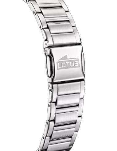 Reloj para Mujer de Acero Inoxidable con Esfera Nácar Rectangular - Lotus 18967/2