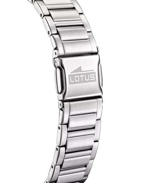 Reloj para Mujer de Acero Inoxidable con Esfera Nácar Rectangular - Lotus 18967/2