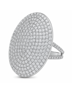 Sortija para Mujer Lazadera De Circonitas Y Rodio - Salvatore 112S0063/16