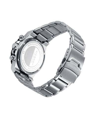Reloj para Hombre Chronograph con Esfera Negra y Brazalete de Acero