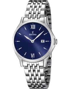 Reloj para Mujer con Esfera Azul y Calendario - Festina F16748/3