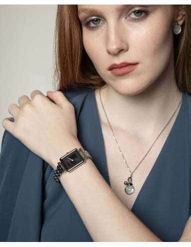 Reloj para Mujer Caja Rectangular con Brazalete Bicolor en Acero - Viceroy 401240-57