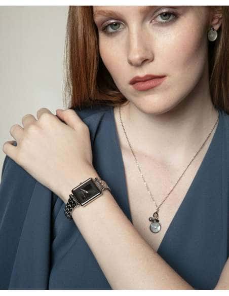 Reloj para Mujer Caja Rectangular con Brazalete Bicolor en Acero - Viceroy 401240-57