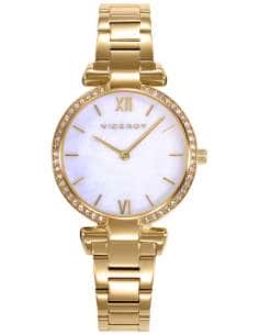 Reloj para Mujer Dorado con Esfera de Madreperla y Circonitas - Viceroy 42446-03