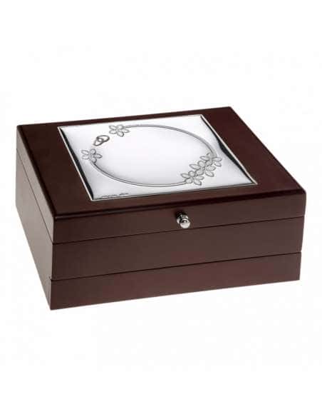 Joyero con Alianzas para Boda - Global Argenti GA2049A