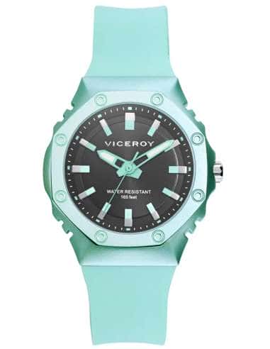 Reloj para Mujer Viceroy Verde Menta con Correa de Silicona