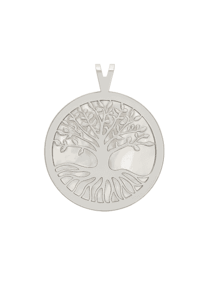Colgante para Mujer Árbol de la Vida en Plata de Ley - Plata 925
