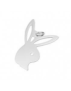 Colgante para Mujer de plata con Forma de cabeza de conejo - Plata 925