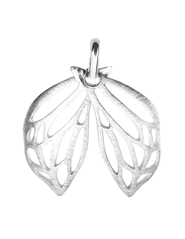 Colgante para Mujer de plata Alas de Ángel abatibles - Plata 925