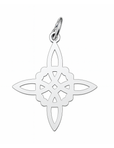 Colgante para Mujer de plata Nudo de Bruja - Plata 925