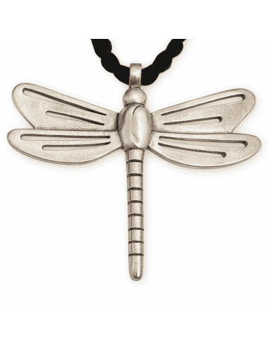 Collar para Mujer con Colgante Libélula en Plata - Plata 925