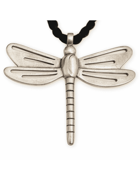 Collar para Mujer con Colgante Libélula en Plata - Plata 925