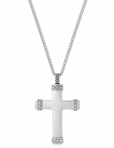 Collar para Hombre de Acero con Cruz - Viceroy 14215C01000