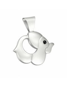 Colgante para Mujer de plata con forma de Elefante - Plata 925