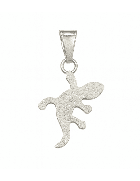 Colgante para Mujer de Plata de Ley con Forma de Salamandra - Plata 925