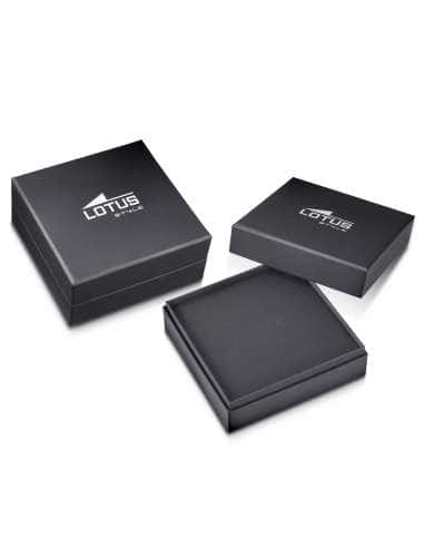 Collar para Hombre de Acero con Cruz  - Lotus LS2369/1/1