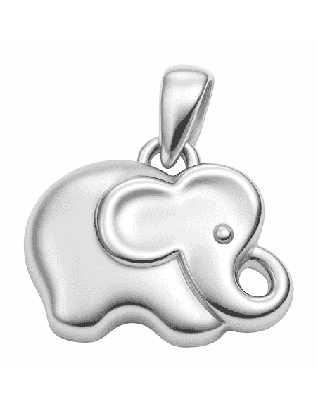 Colgante para Mujer de plata con forma de Elefante - Plata 925