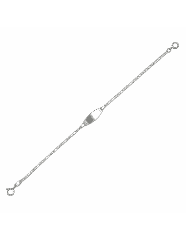 Pulsera esclava para bebé de Plata de ley - Hurjo 0022001921