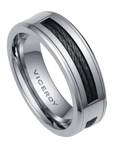 Anillo para Hombre de Acero - Viceroy 14066A02600