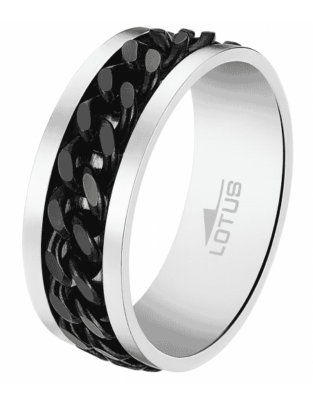 Anillo para Hombre de Acero - Lotus LS2394/3/224