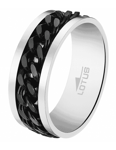 Anillo para Hombre de Acero - Lotus LS2394/3/226