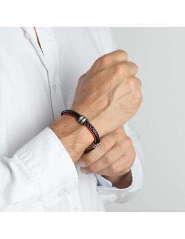 Pulsera para Hombre de Piel y Acero - Lotus LS1829/2/3
