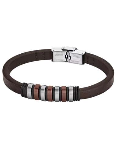 Pulsera para Hombre de Piel y Acero - Lotus LS1827-2/3