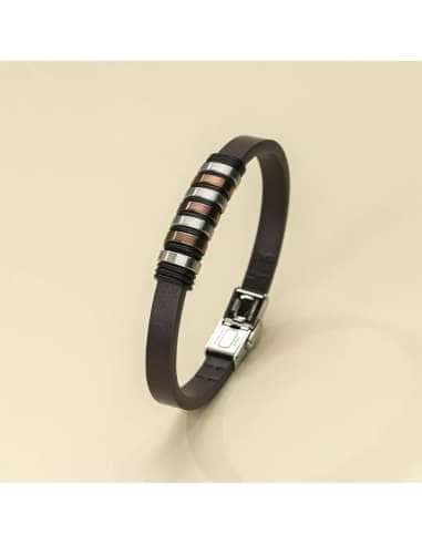 Pulsera para Hombre de Piel y Acero - Lotus LS1827-2/3