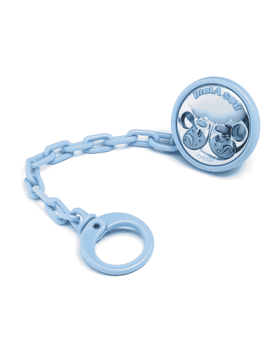 Pinza Infantil Chupete 'HOLA SOY' Azul - Eventi EV3373/01C