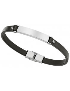 Pulsera para Hombre de Acero y Piel - Viceroy 75379P01010