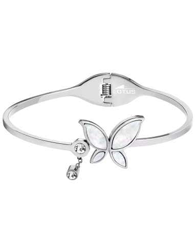Pulsera para Mujer de Acero Mariposa - Lotus LS1794-2/1