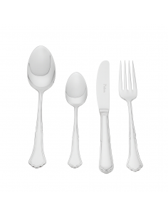Cubierto 4 piezas de acero para cadete - Pintinox GA4004B (Grabado Incluido)