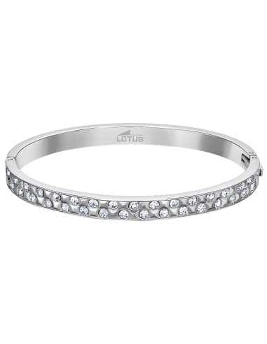 Pulsera para Mujer de Acero Aro con Circonitas - Lotus LS2273/2/1