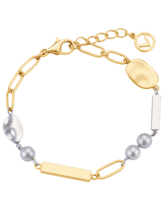 Pulsera para Mujer de Acero Dorado - Viceroy 75372P01019 (Grabado Incluido)