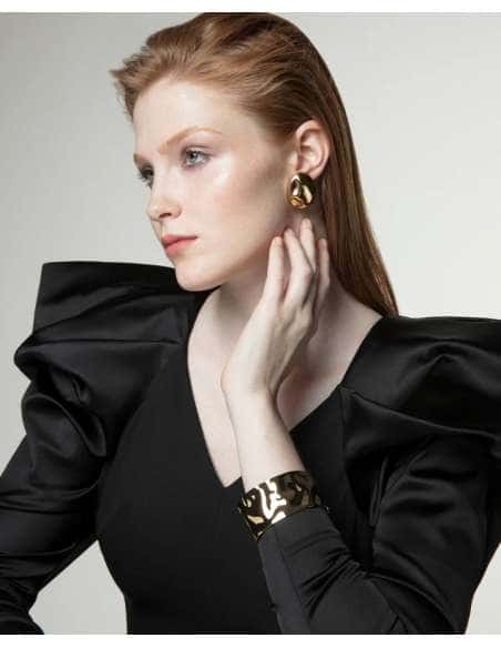 Pendientes para Mujer de Acero Dorado - Viceroy 15160E01012
