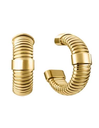 Pendientes para Mujer de Acero Ondas Tubogas - Viceroy 75393E01012