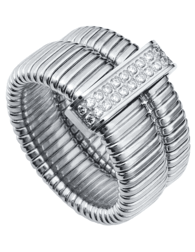 Anillo para Mujer de Acero con Circonitas - Viceroy 75392A01400