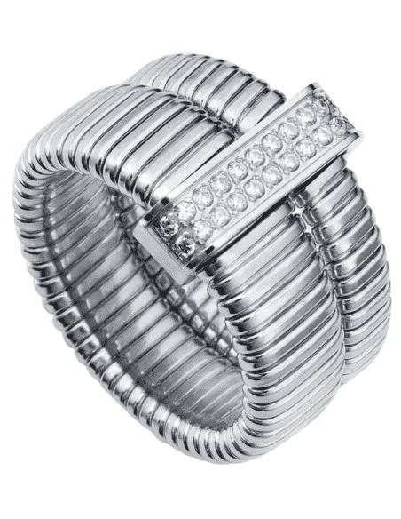 Anillo para Mujer de Acero con Circonitas - Viceroy 75392A01400