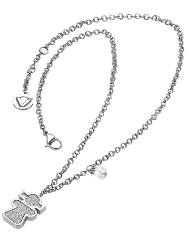 Collar para Mujer de Acero Silueta de Niña - Viceroy 2241C01000