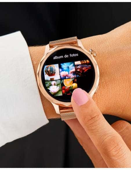 Reloj para Mujer Smartwatch Color Dorado de Acero - Marea B58014/5