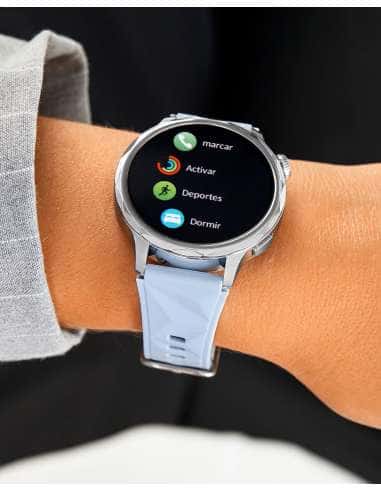 Reloj para Mujer Smartwatch Color Celeste de Acero - Marea B58014/2