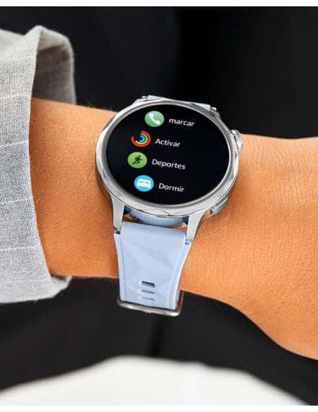 Reloj para Mujer Smartwatch Color Celeste de Acero - Marea B58014/2