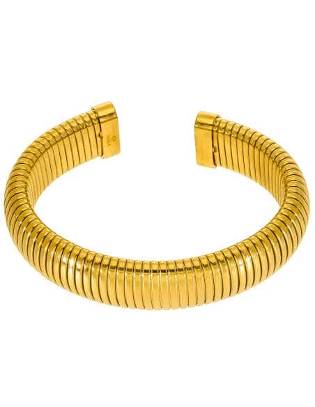 Pulsera para Mujer Rígida de Acero Dorado - Marea C02703/AQ