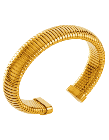 Pulsera para Mujer Rígida de Acero Dorado - Marea C02703/AQ
