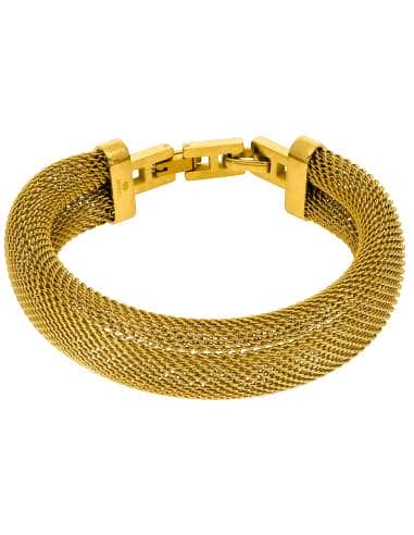 Pulsera para Mujer de Acero Malla Dorada - Marea C02703/AM