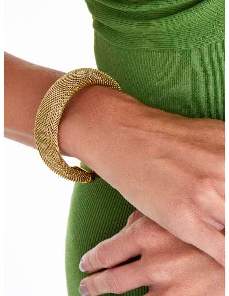 Pulsera para Mujer de Acero Malla Dorada - Marea C02703/AM