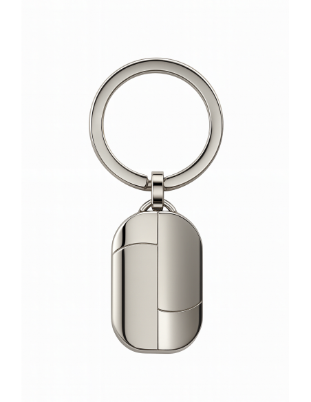 Llavero de Acero Personalizable Diseño Moderno y Minimalista - Marea C00108/15