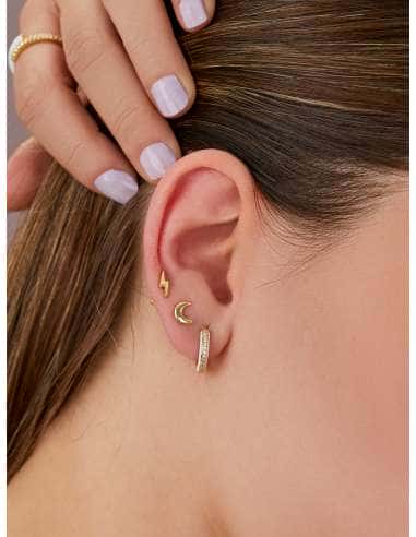 Piercing Rayito en Plata de Ley  - Marea D02510/AD
